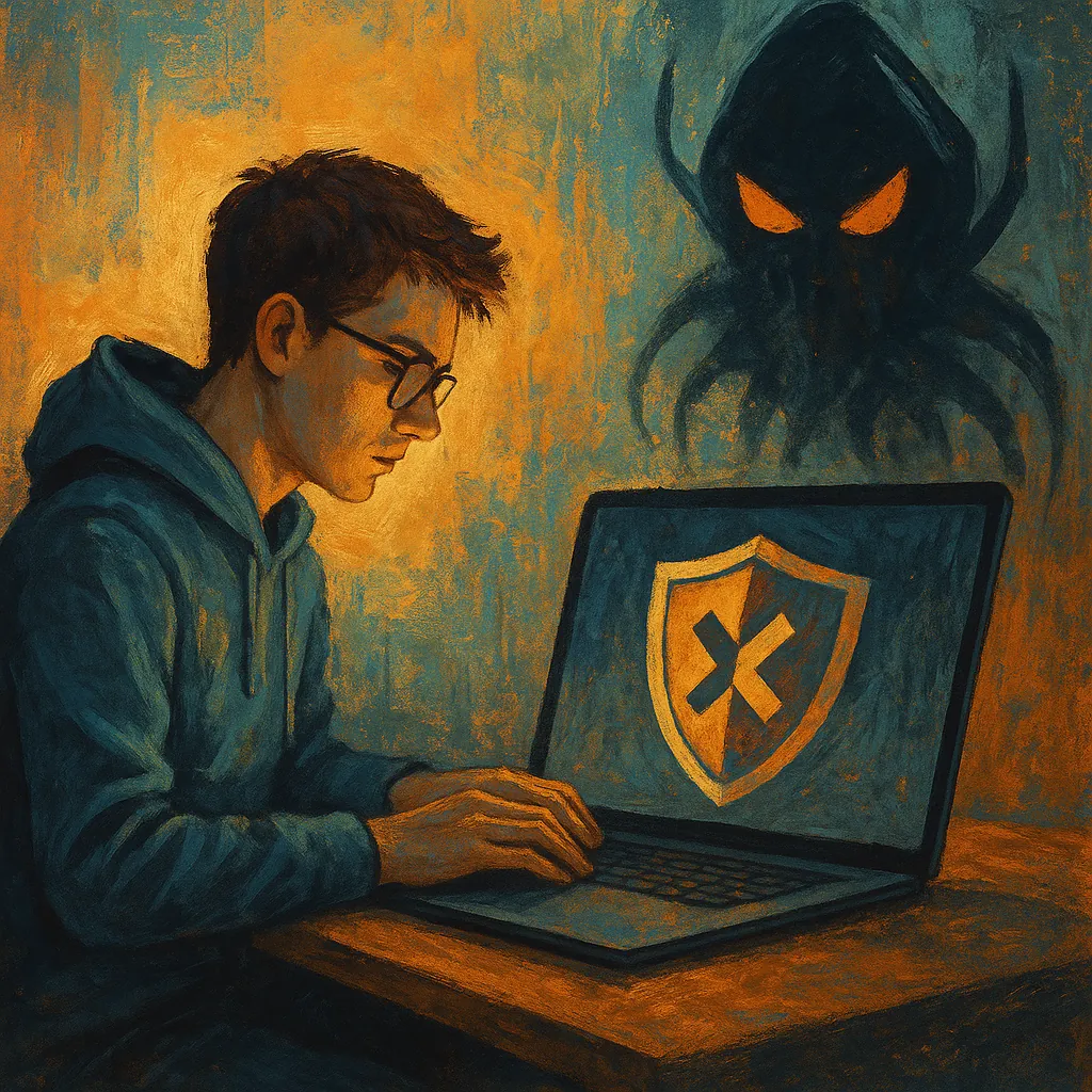 Ícones de antivírus e proteção digital em 2026